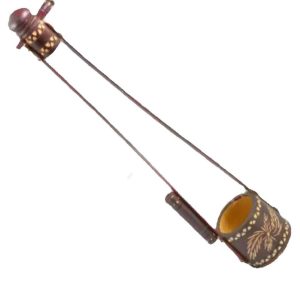 Handmade Wooden 8 Inchi Small Lalon Ektara Musical Instrument-1 Piece