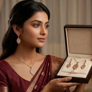 Elegant Leaf Trio Set