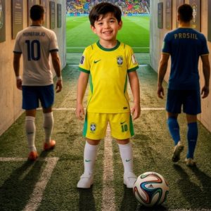 Premium Jersey kids Set (Brazil)