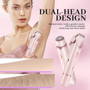 🪒🌸 2 in 1 Women’s Grooming Shaver – অল-ইন-ওয়ান পারফেক্ট গ্রুমিং সলিউশন 🌸🪒