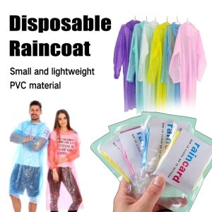 Rain Card, Wallet Rain Coat, Pocket Rain Coat, Rain Coat For Man And Women (10Pcs) 11152