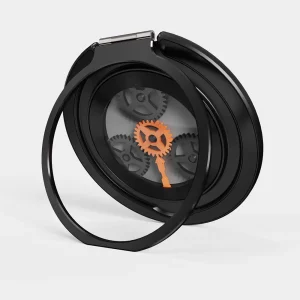 360° Adjustable Metal Phone Stand – Stylish Star Wheel Rotating Ring Holder for Smartphones