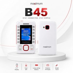 Maximum B45 Mini Card Phone 12774