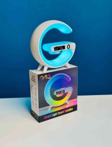 Smart G63 Intelligent Atmosphere RGB Light Bluetooth Speaker With Wireless Charging