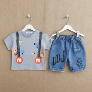 Baby Tshirt and Denim Pant Set3
