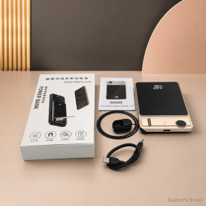 20W Magnetic Wireless Power Bank with Stand