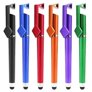 Mobile stand touch screen and ball point pen | 3 in 1 Stylus Pen with Mobile Stand & Ball Point Pen | Touch Screen Pen for Smartphone Tablet | Mobile Holder Pen-৩ ইন ১ স্টাইলাস টাচ পেন মোবাইল স্ট্যান্ডসহ | টাচস্ক্রিন পেন ও বলপয়েন্ট কলম | মোবাইল হোল্ডার পেন