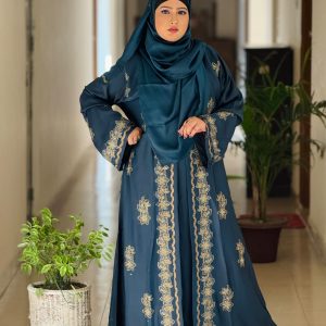 Premium Koti Borka with Matching Hijab