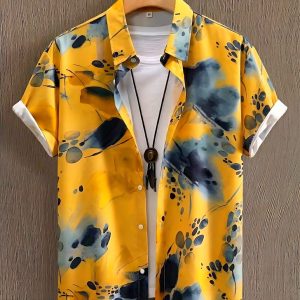 China Micro Fabric Casual Half Sleeve Shirt For Men