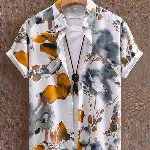 China Micro Fabric Casual Half Sleeve Shirt For Men