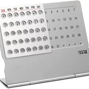 Aluminum Desk calendar