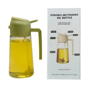 2-in-1 Sprayable And Pourable Oil Bottle