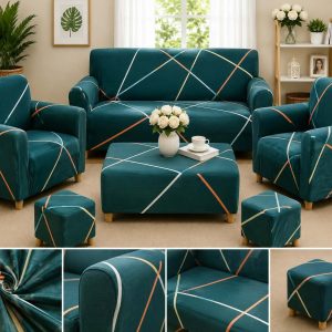 China Print Sofa Cover – Premium Quality 3