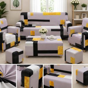 China Print Sofa Cover – Premium Quality 8