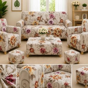 China Print Sofa Cover – Premium Quality 1