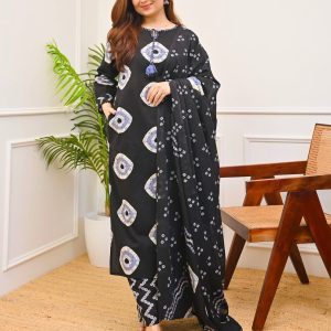 Cunri Print Three Piece