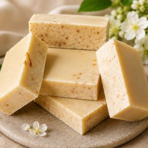 Handmade Goat milk Jafran soap