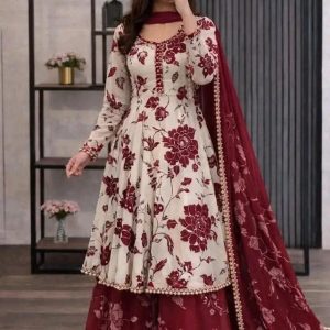 গোলাপ গাউন ড্রেস