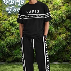 Drop Shoulder Mash T-Shirt and Trouser Combo
