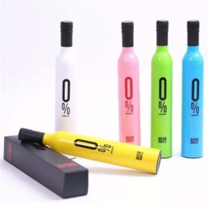 Wine Bottle Shaped Folding Umbrella 4585