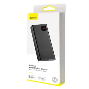 Baseus Power Bank Adaman 22.5w 20000Mah PPAD000101 Metal Digital Display