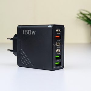 160W Super Fast Multi-Port GaN Charger with 6-in-1 Power Delivery 3272