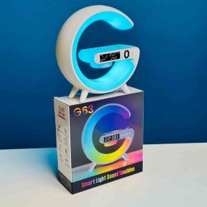 Smart G63 Intelligent Atmosphere RGB Light Bluetooth Speaker With Wireless Charging