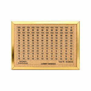 Wooden Money Saving Box