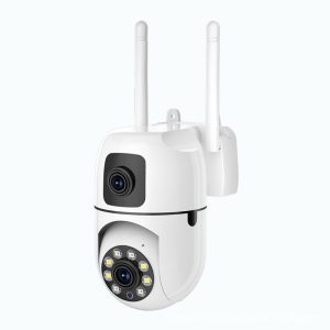 V380 Mini Indoor PTZ Dual Lens Camera