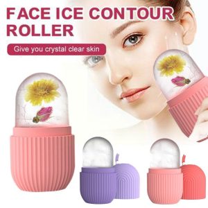 1pcs Ice Roller for Neck, Face & Eyes Massager | For Face and Eye Puffiness Random Colour