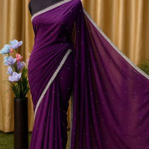 Georgette Sharee with Blouse Piece2