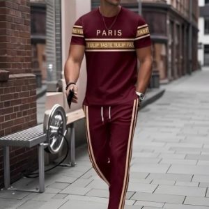 Premium Tshirt and Trouser Tracksuit Set