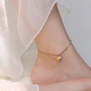 Little Golden Bean Lucky Titanium Steel Ankle (নুপুর/ পায়েল)