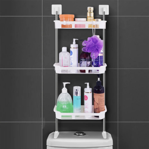 3-Tier Bathroom Storage Rack | ৩ স্তরের বাথরুম অর্গানাইজার