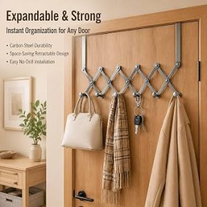 Flexible Door Hanger 13 Hooks | ১৩ হুকের দরজা হ্যাঙ্গার