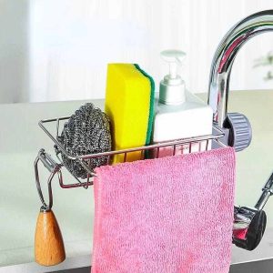 Kitchen Sink Faucet Back Storage Rack | রান্নাঘরের সিঙ্ক অর্গানাইজার
