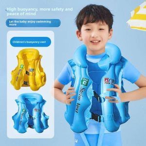 Float Inflatable Life Saver Pool Beach Swimming Vest for Kids upto 25KG