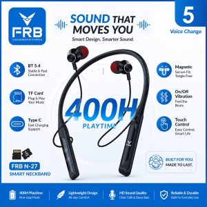 FRB-N27 Wireless Neckband – 400h