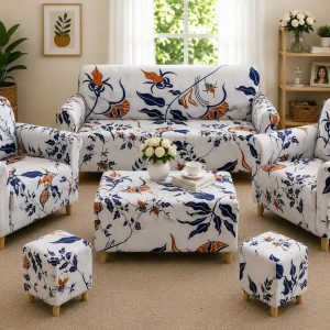 China Print Sofa Cover 2+2+1 – Premium Quality'