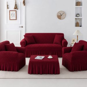 Premium Turkey Stretch Sofa Cover 2+2+1''