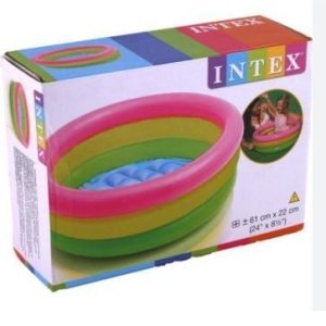 🏖️🛁 Intex Inflatable Baby Bath Tub & Swimming Pool 🐳💦