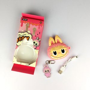 Cute Cartoon 3D Silicone Protective Shell Hard Box Earphones Labubu In-ear Earbuds Wireless Blue Tooth Headset TWS Headphones 9736