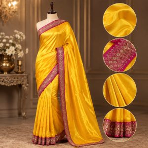 Premium Dupion Silk Saree with Blouse Piece | Soft & Elegant Traditional Wear for Wedding, Eid & Party 3918,3747,3755,3761