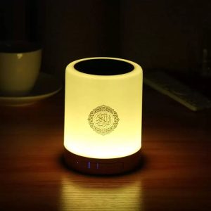 3 in 1 Smart Touch Lamp Quran Speaker and clock with Remote & App Control (SQ-122) 7295