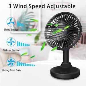 Awei F29 Compact Strong Wind Rechargeable Desktop Fan