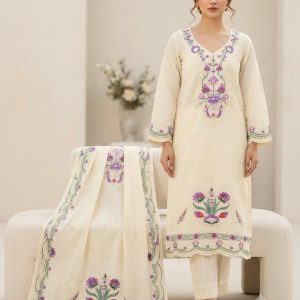 Embroidery Readymade Three Piece2