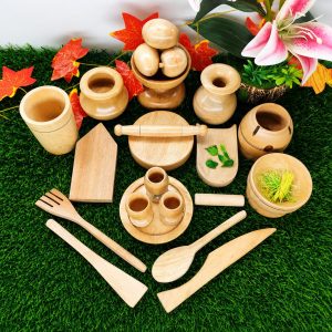 ২৩ পিসের কাঠের খেলনা সেট