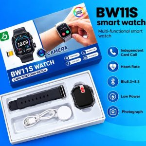 BW11s Camera Smart Watch SIM Support Fitness Tracking Smart Watch 2.1 Display