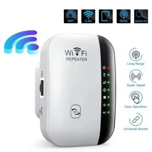 300Mbps WiFi Repeater Wireless-N 802.11 AP Router Extender Signal Booster Range