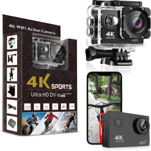 4K SPORTS ULTRA HD DV 30M Action Camera- Trendy Tech